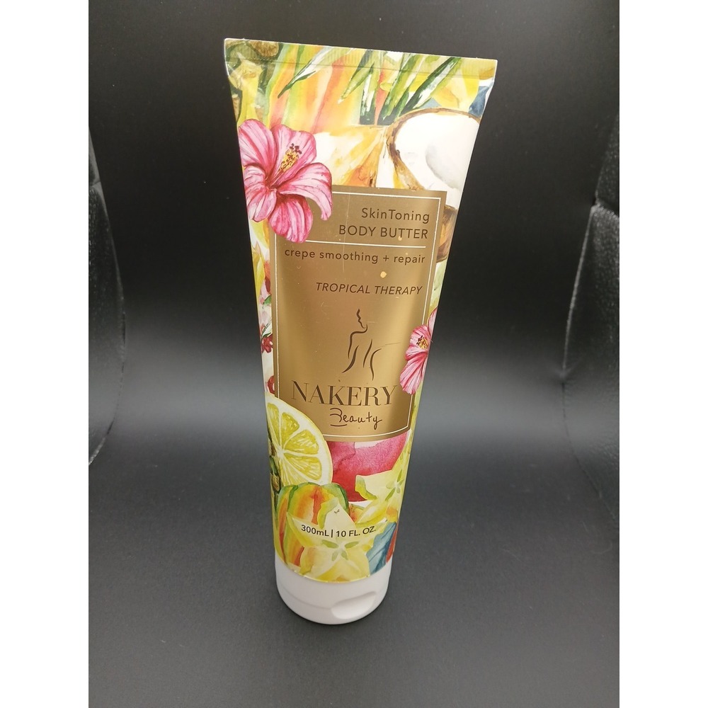 NAKERY Beauty Skin Toning Body Butter Tropical Therapy 10oz‎